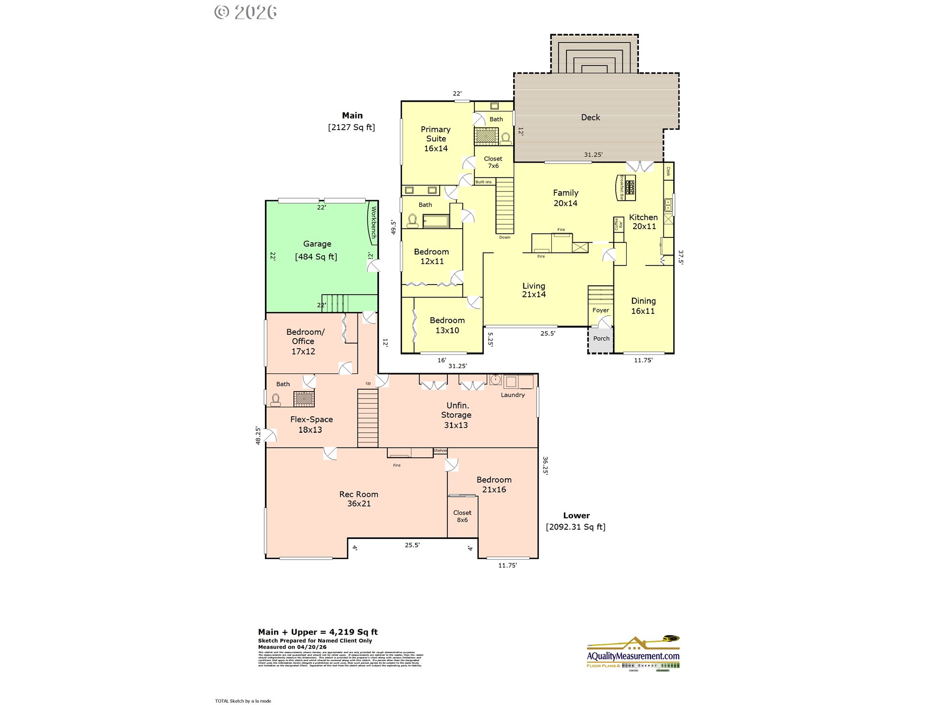 6435 Southwest 90th Avenue Portland, OR 97223 - Photo 38 of 38 Floor Plan