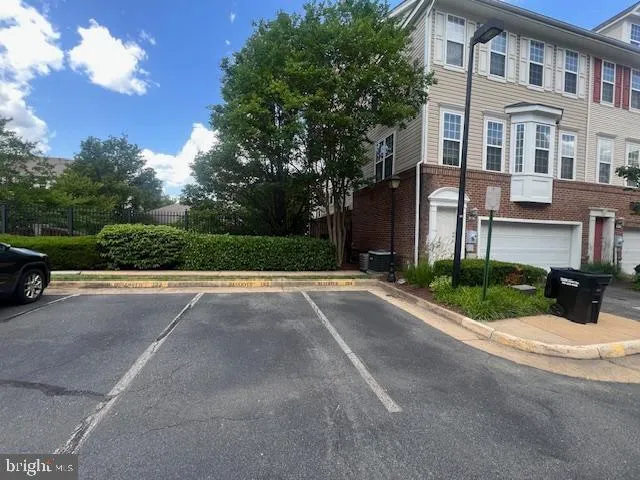 a view of a street with a house