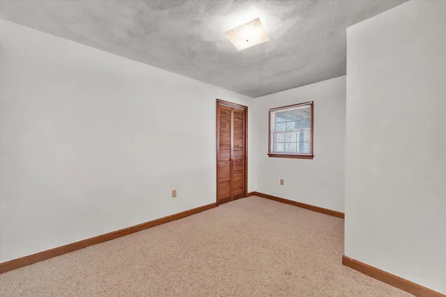 a view of a indoor garage