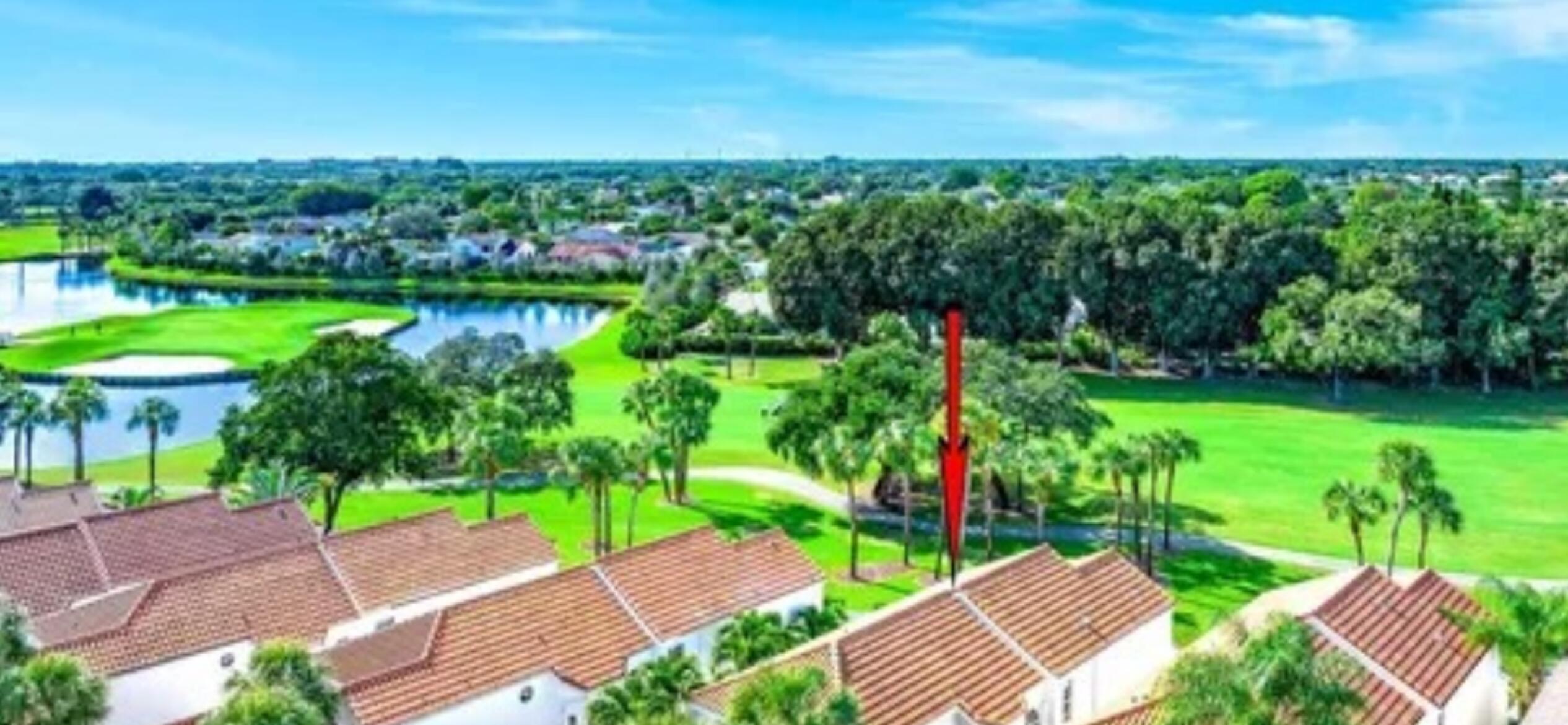 17651 Tiffany Trace Drive Boca Raton, FL 33487 - Photo 17 of 17 a view of yard with swimming pool and green space