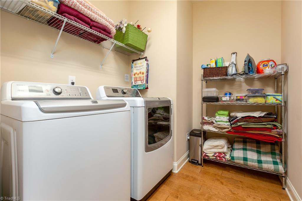 105 Mountain Ridge Court King, NC 27021 - Photo 25 of 43 Laundry room with room for storage on main level