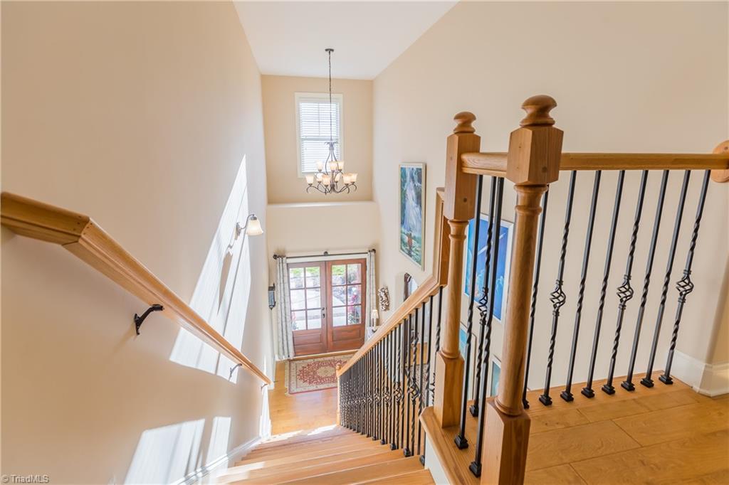 105 Mountain Ridge Court King, NC 27021 - Photo 31 of 43 Wide stairs and open foyer welcome you to this beautiful home.