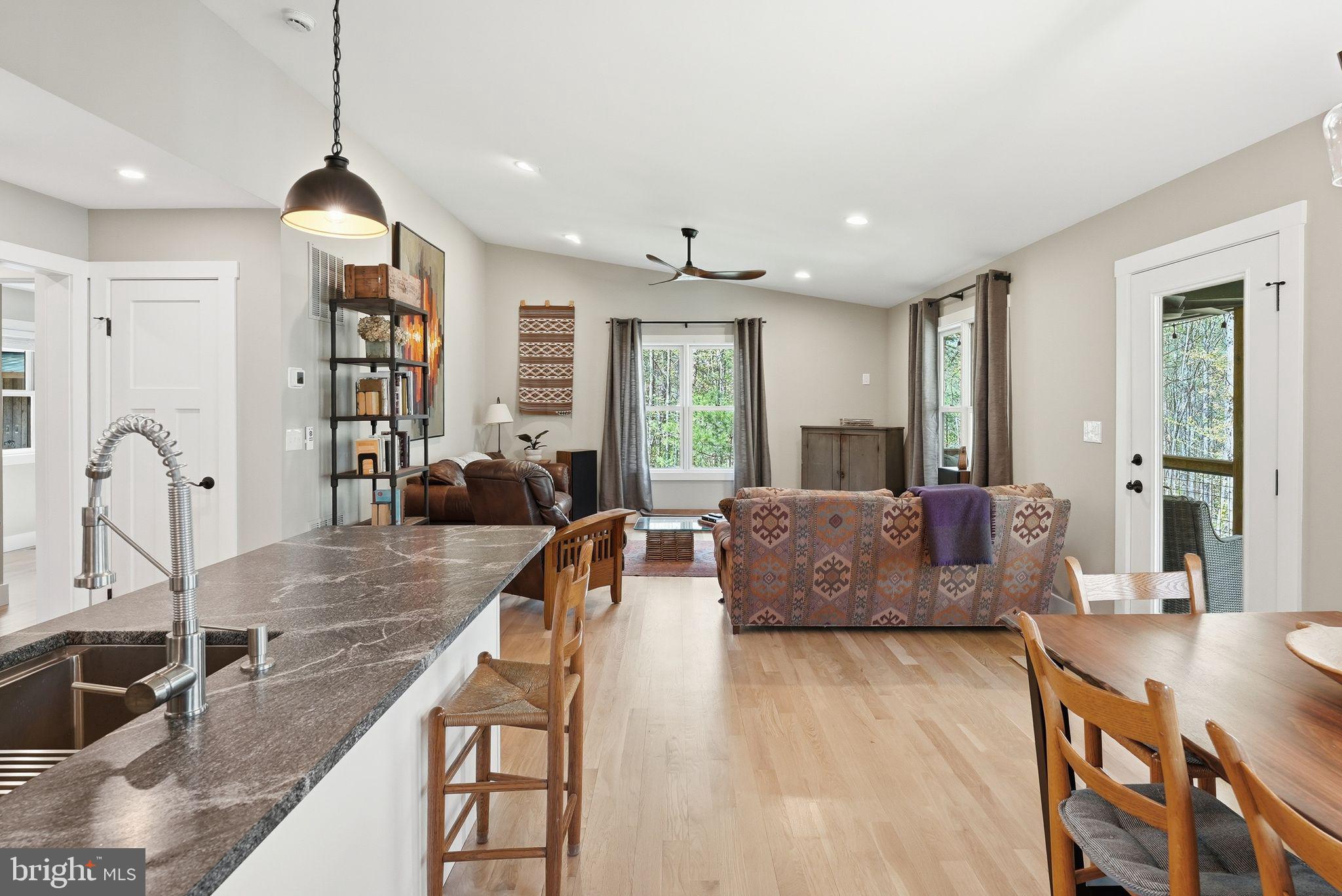677 Weaver Hollow Road Banco, VA 22711 - Photo 10 of 34 Great room with access to balcony