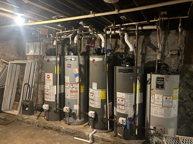 a view of a storage room