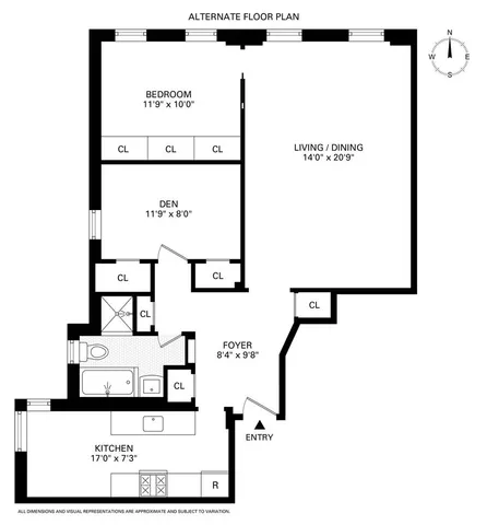 $575,000 | 1701 Albemarle Road, Unit F9 | Prospect Park South