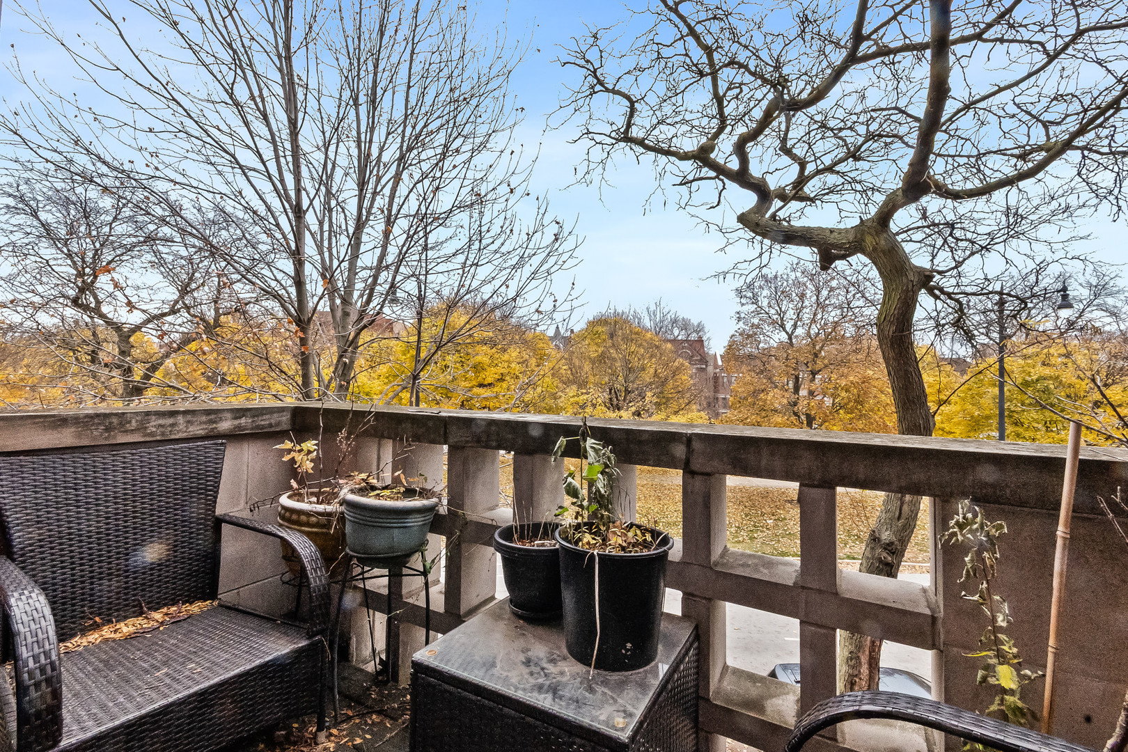 3986 South Drexel Boulevard, Unit 3N Chicago, IL 60653 - Photo 14 of 16 a view of a balcony with chairs