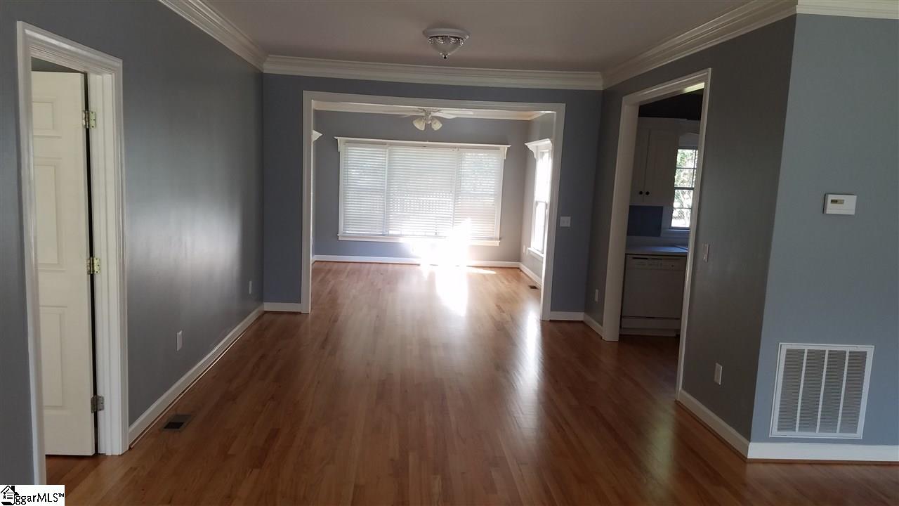 Refinished hardwoods