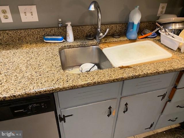 5152 Hiffletrayer Road Green Lane, PA 18054 - Photo 8 of 24 a kitchen with granite countertop sink and cabinets