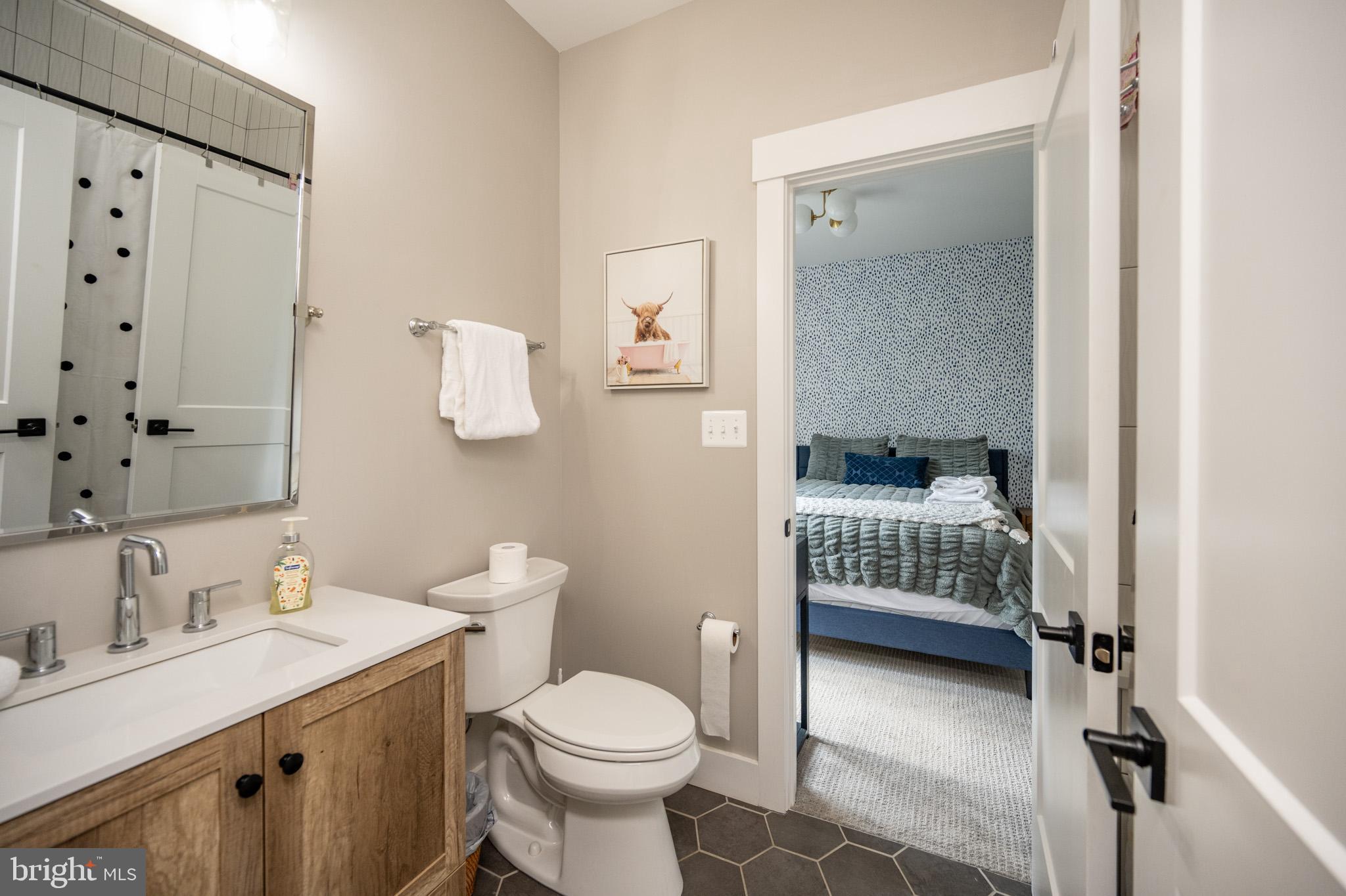 152 Ridge Run Road McHenry, MD 21541 - Photo 50 of 100 a bathroom with a sink toilet and shower