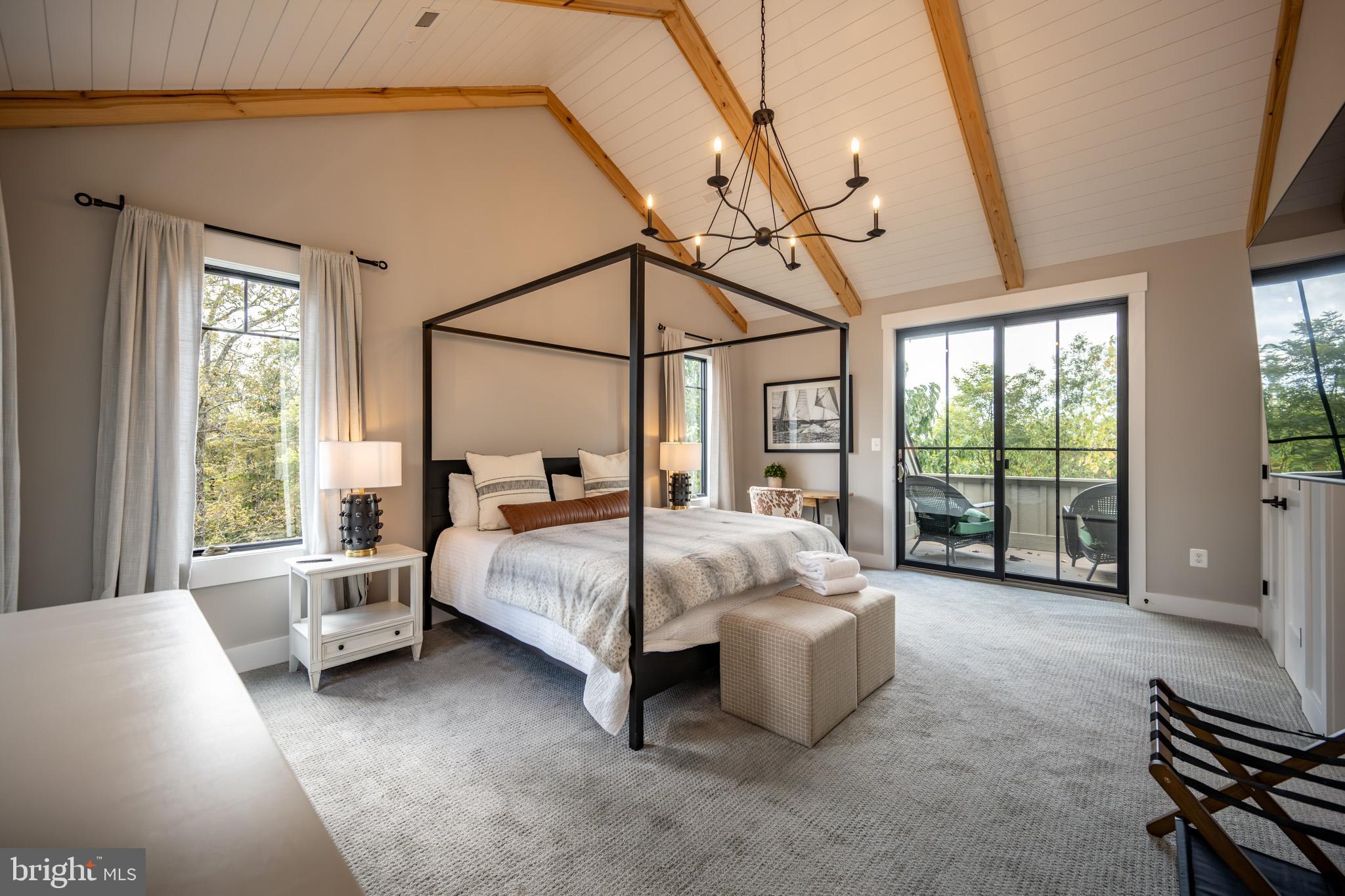 152 Ridge Run Road McHenry, MD 21541 - Photo 57 of 100 a bed room with a bed and a chair