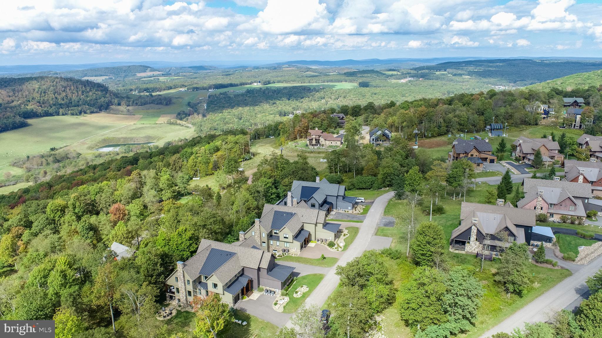 152 Ridge Run Road McHenry, MD 21541 - Photo 97 of 100 an aerial view of residential house with outdoor space
