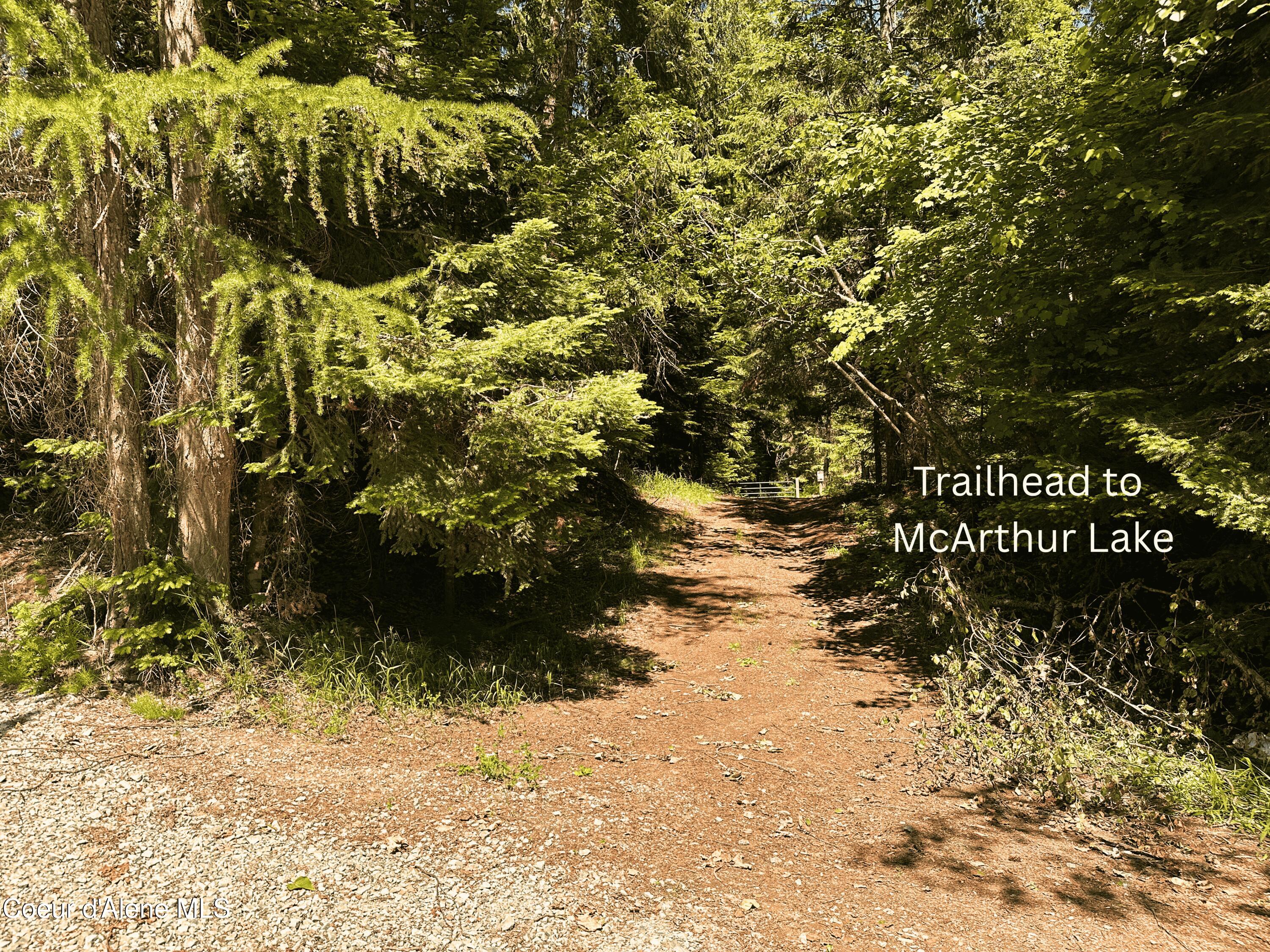 Nka Cedar Springs Road Sandpoint, ID 83864 - Photo 12 of 14 NKACedarSprings-McArthurLakeTrail