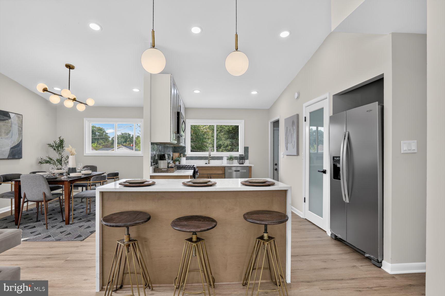 4774 Byron Road Baltimore, MD 21244 - Photo 6 of 21 Modern kitchen with stylish accents.