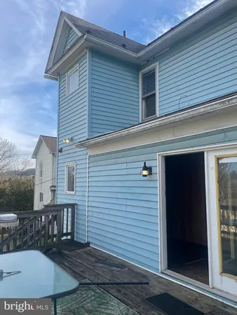 a view of a house with a balcony