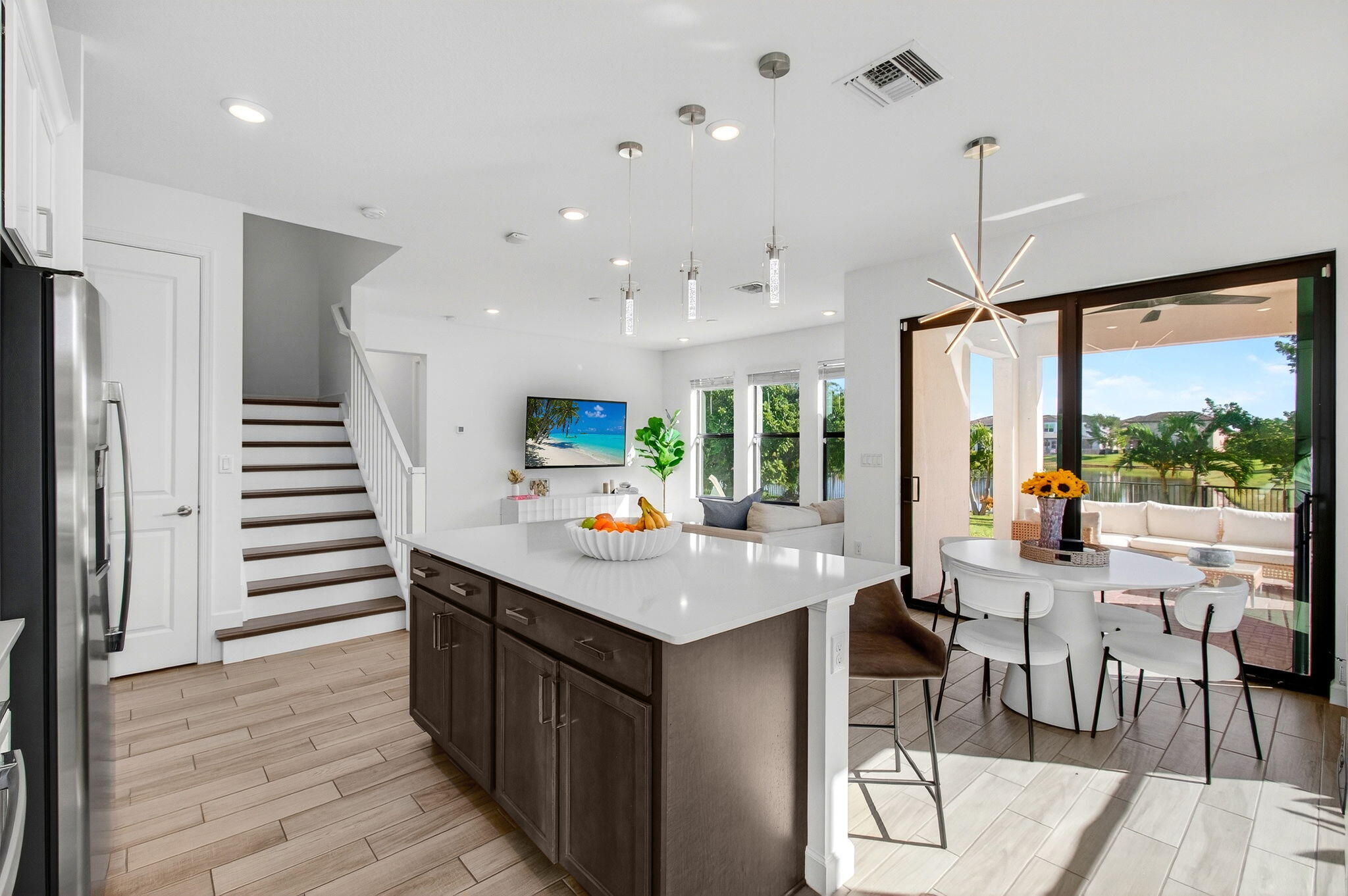 3502 Bauer Road Royal Palm Beach, FL 33411 - Photo 31 of 80 Counter Height Island