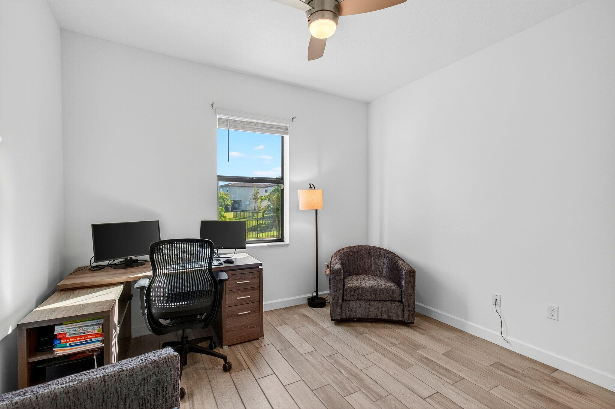 3502 Bauer Road Royal Palm Beach, FL 33411 - Photo 44 of 80 Downstairs Office With a View