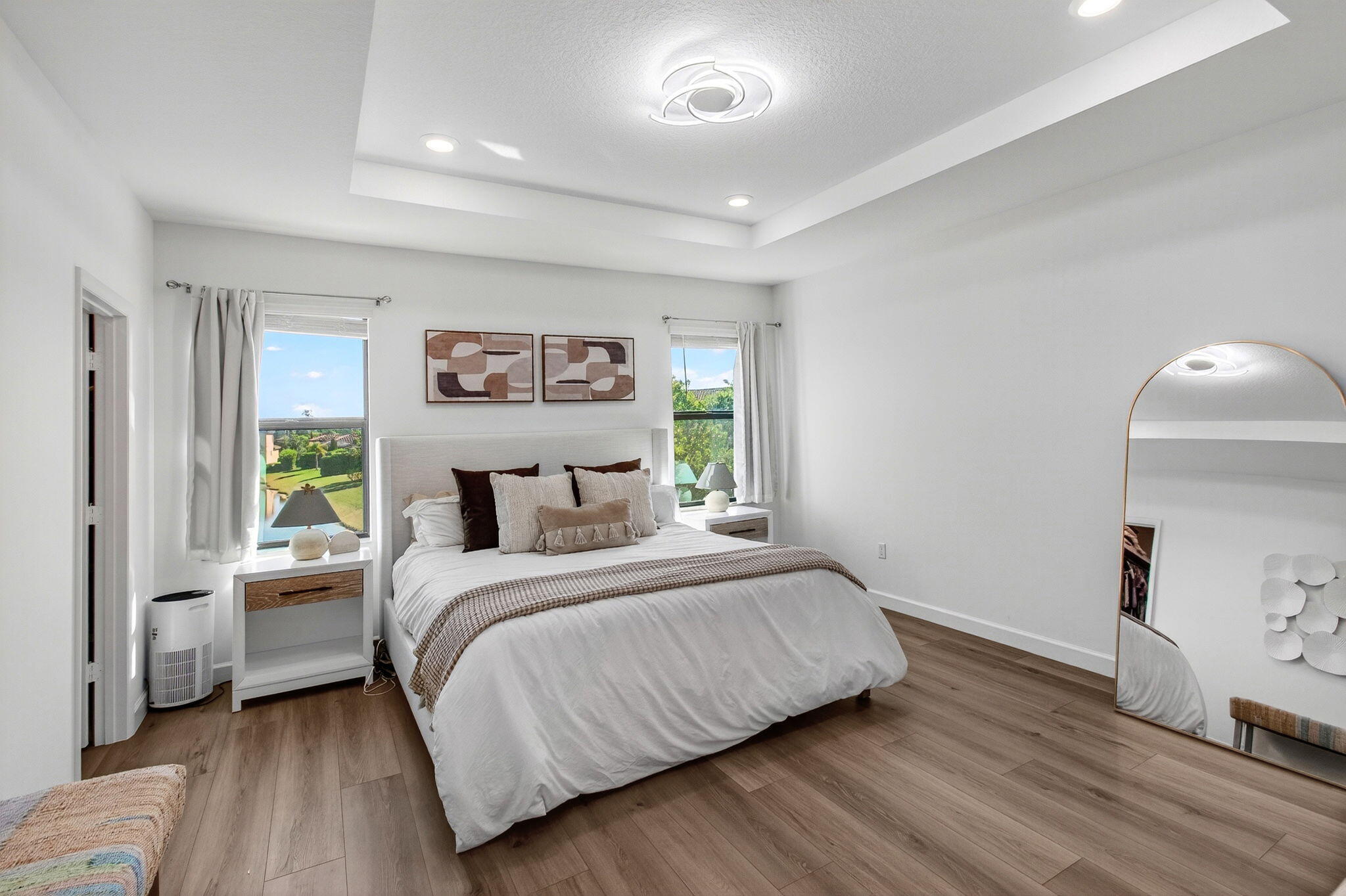 3502 Bauer Road Royal Palm Beach, FL 33411 - Photo 50 of 80 Coffered Ceilings & Luxury Vinyl Planks