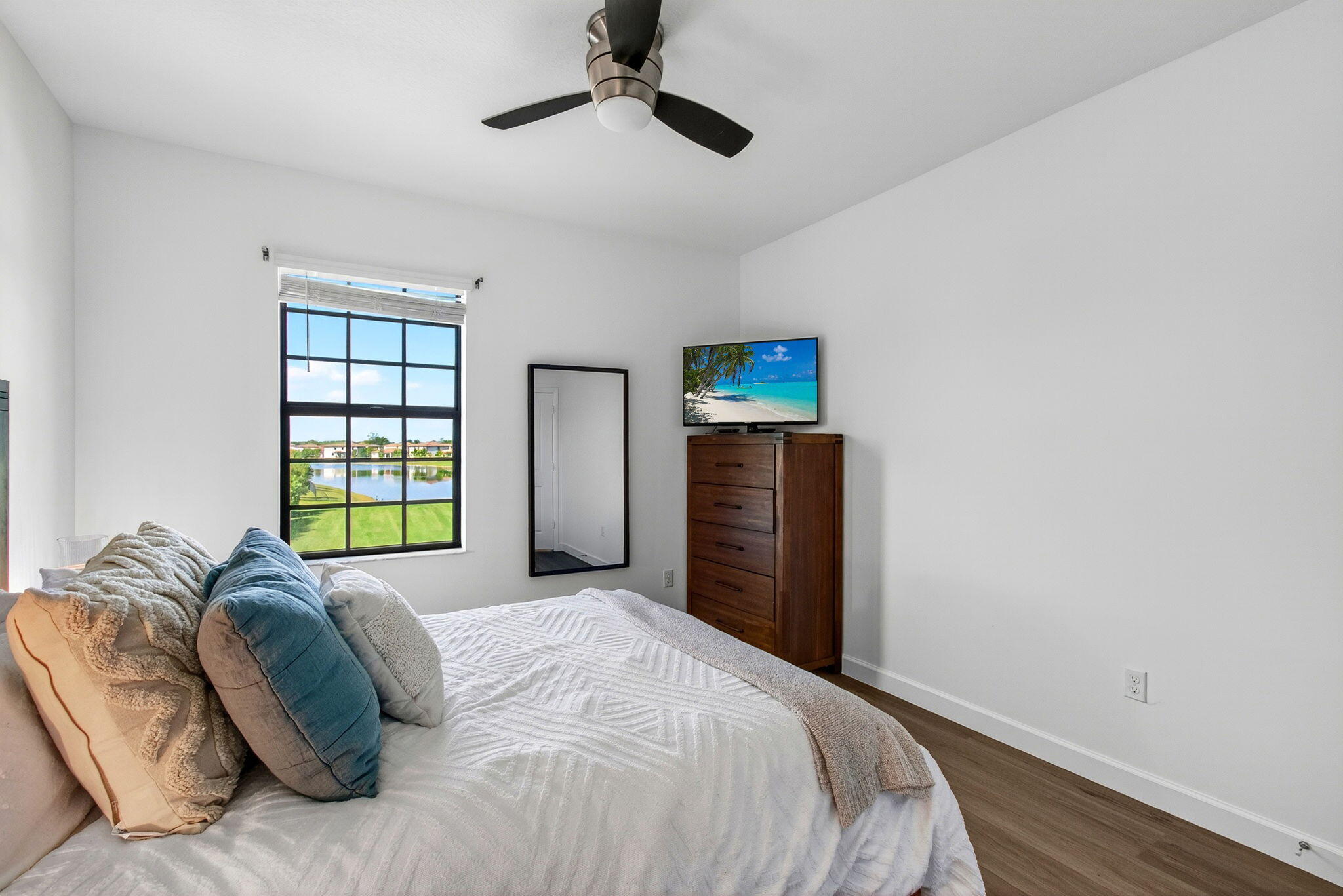 3502 Bauer Road Royal Palm Beach, FL 33411 - Photo 58 of 80 Upstairs Bedroom 3 With a View