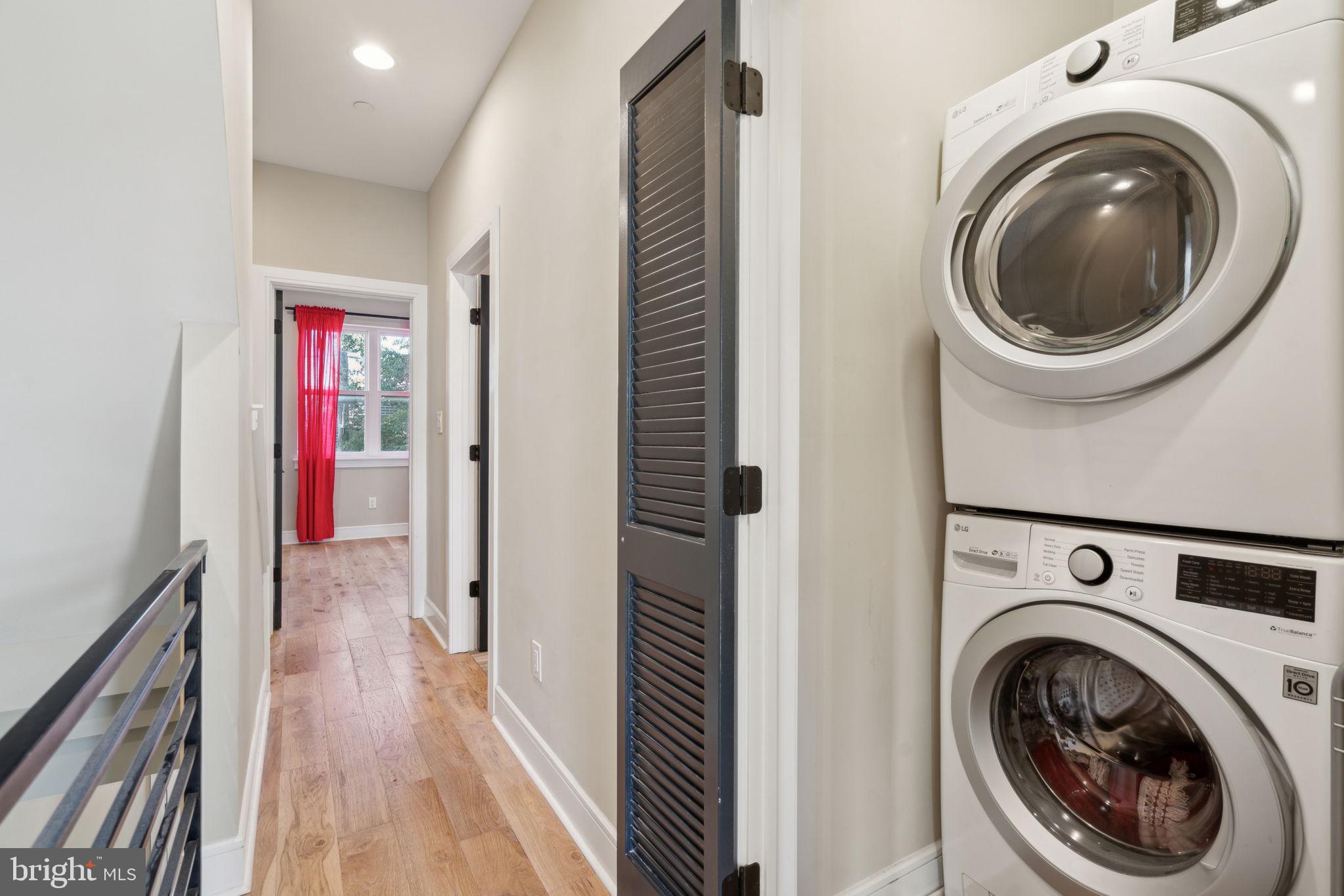 518 Mercy Street Philadelphia, PA 19148 - Photo 33 of 50 Modern laundry nook with sleek appliances.