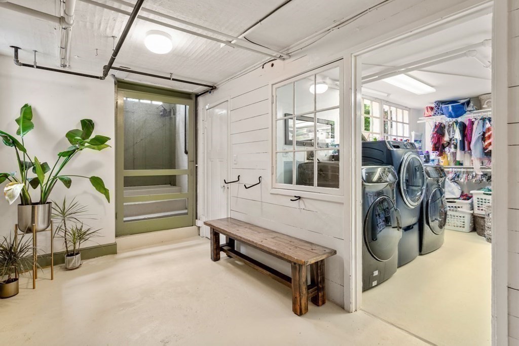 21 Windsor Road Wellesley, MA 02481 - Photo 26 of 28 a room with gym equipment and large window