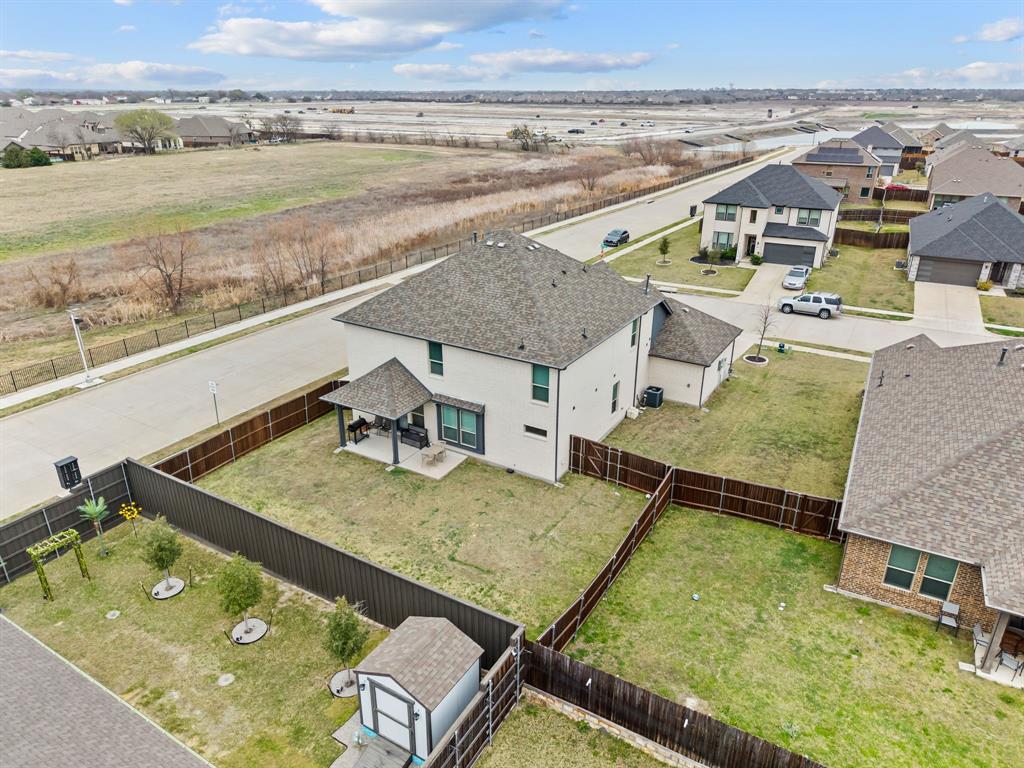 417 Ardsley Lane Forney, TX 75126 - Photo 27 of 31 an aerial view of a house with outdoor space