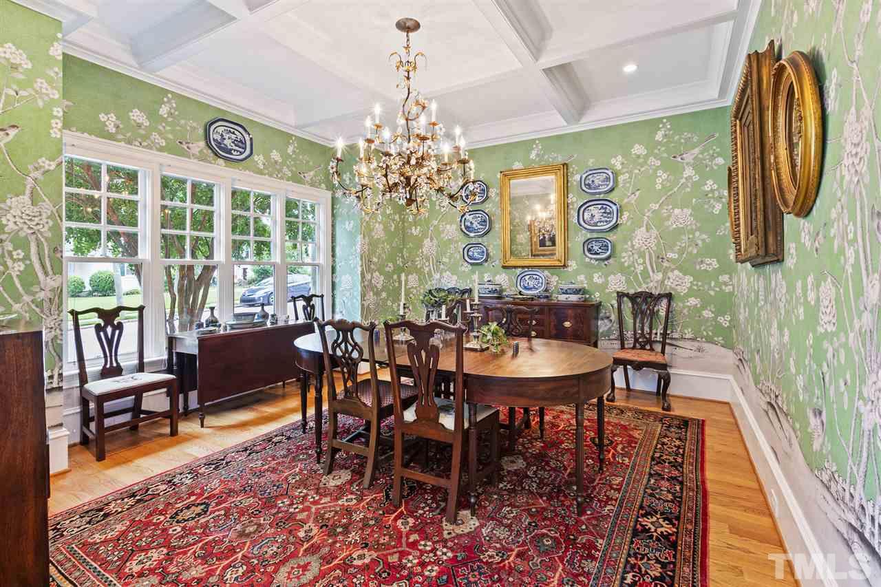 1907 McCarthy Street Raleigh, NC 27608 - Photo 5 of 30 a view of a dining room with furniture window and wooden floor
