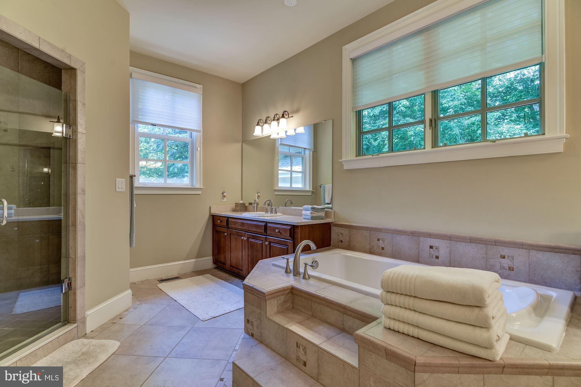 13300 Query Mill Road North Potomac, MD 20878 - Photo 15 of 30 JETTED TUB & LARGE EUROPEAN SHOWER!