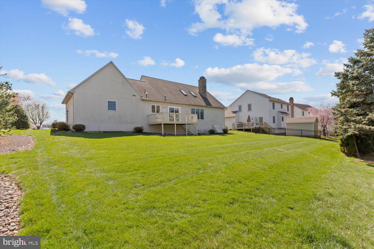 34 Ream Road Stevens, PA 17578 - Photo 42 of 53 a front view of house with yard and trees