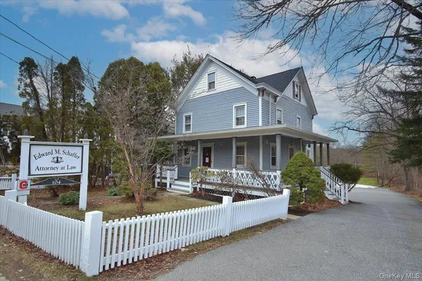 a front view of a house with balcony