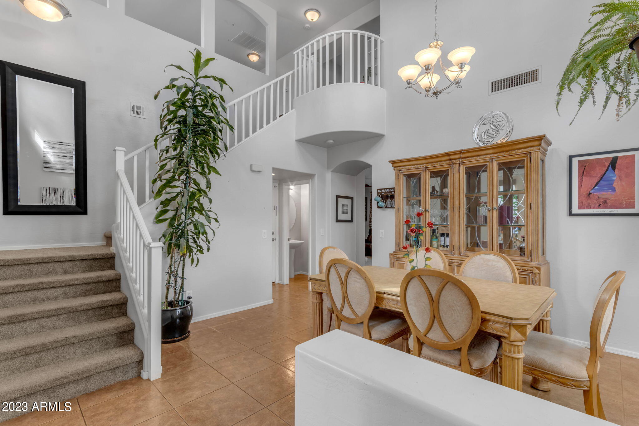 3816 East Phelps Street Gilbert, AZ 85295 - Photo 4 of 36 Gorgeous Stair Case