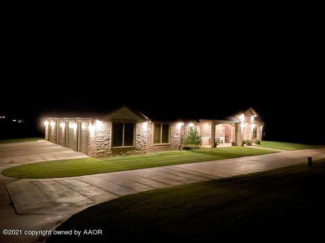 17500 Spring Lake Drive Canyon, TX 79015 - Photo 46 of 49 a view of a yard in front of the house
