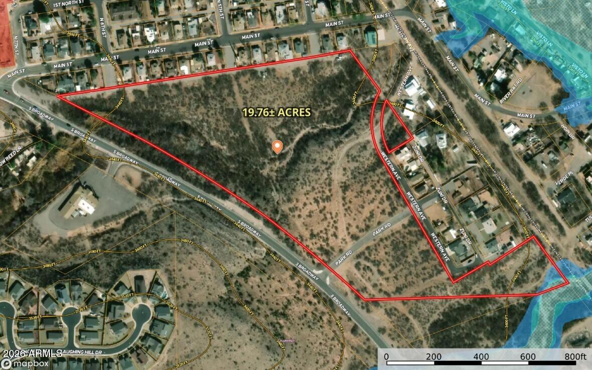 Xxx South Broadway Road Clarkdale, AZ 86324 - Photo 4 of 17 Parcel 1+contours (19.76± acres)
