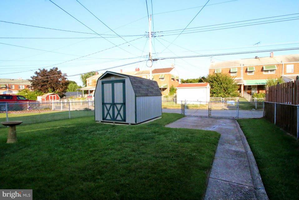 1711 Stokesley Road Baltimore, MD 21222 - Photo 25 of 30 a view of a back yard of the house