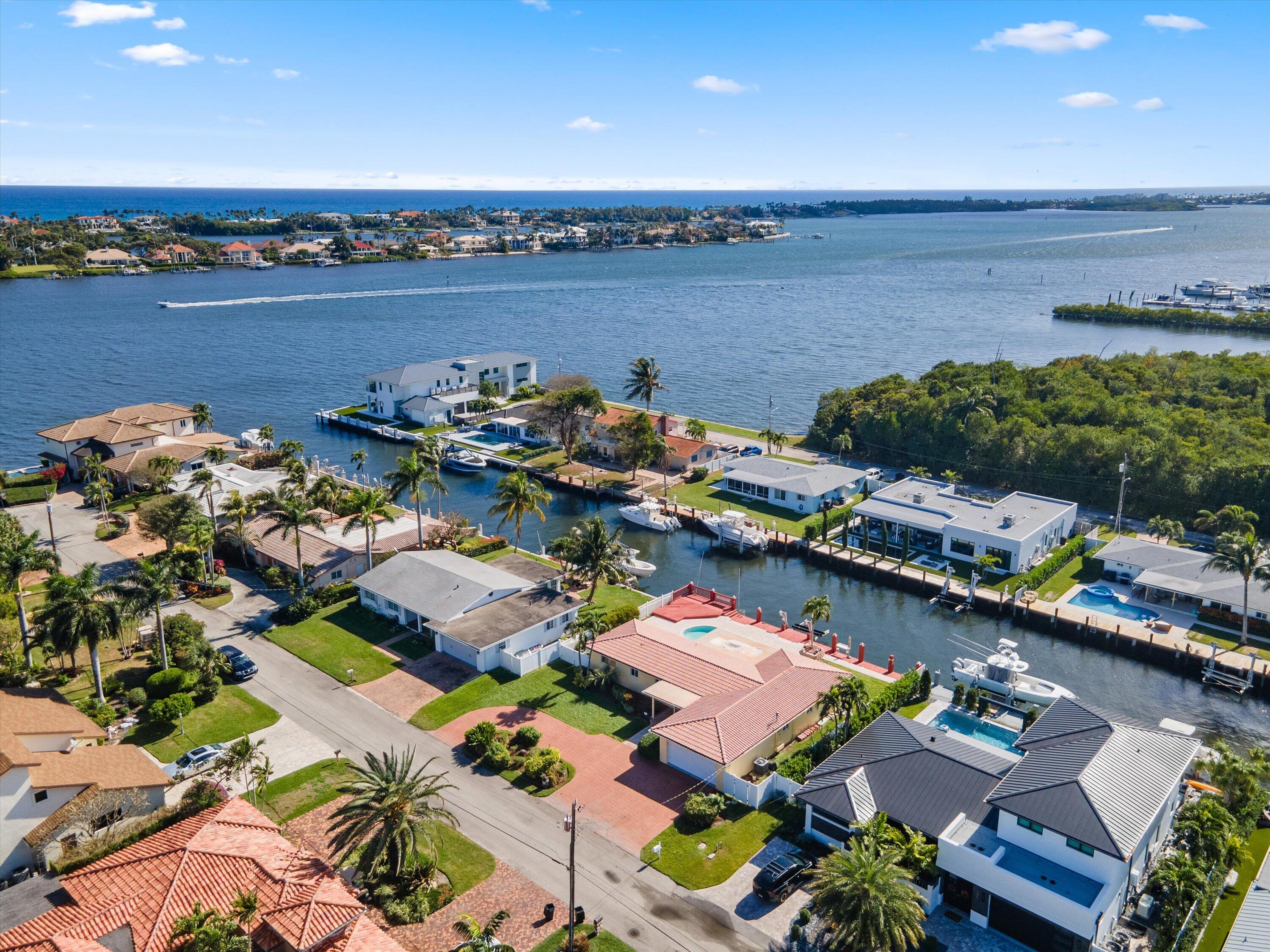 161 Neptune Drive Hypoluxo, FL 33462 - Photo 23 of 31 161 Neptune Aerial Primary