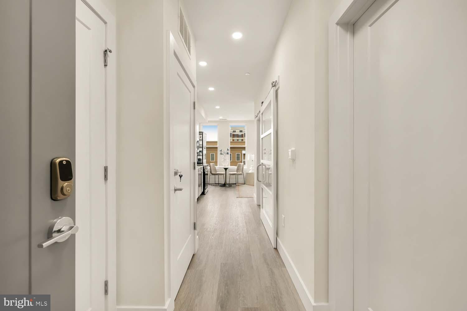 2005 11th Street Northwest Washington, DC 20001 - Photo 20 of 20 Modern hallway leading to inviting spaces.