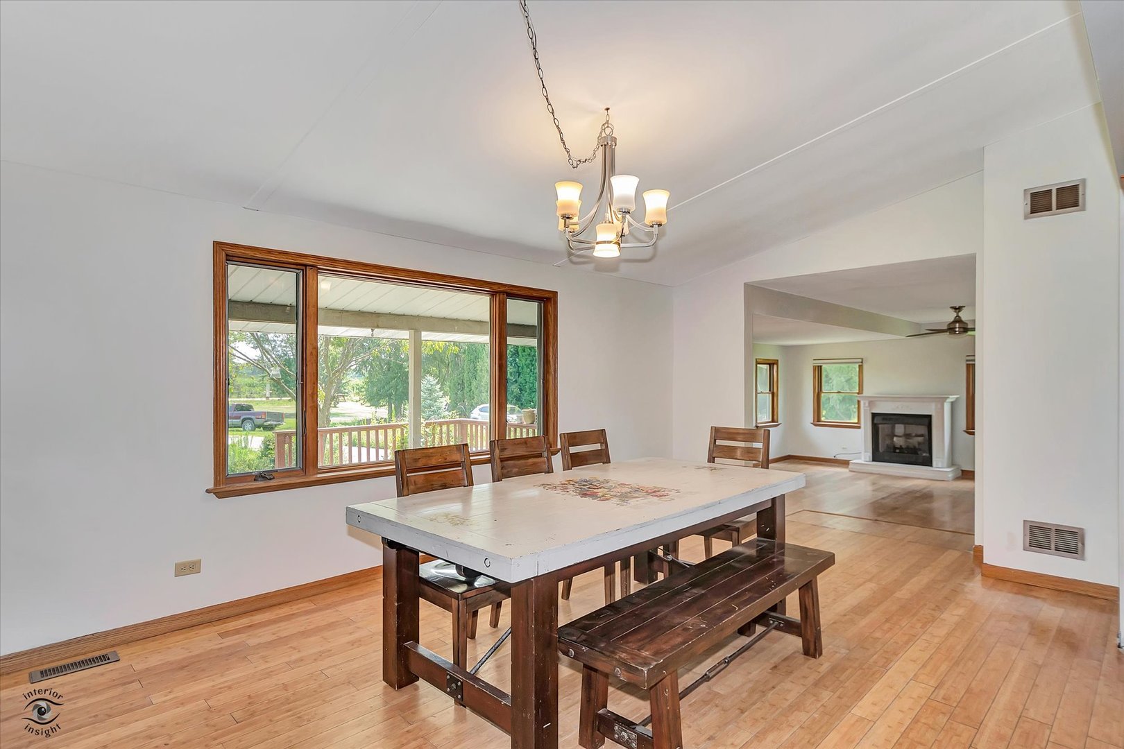 944 East County Line Road Grant Park, IL 60940 - Photo 13 of 46 a view of a dining room with furniture window and wooden floor