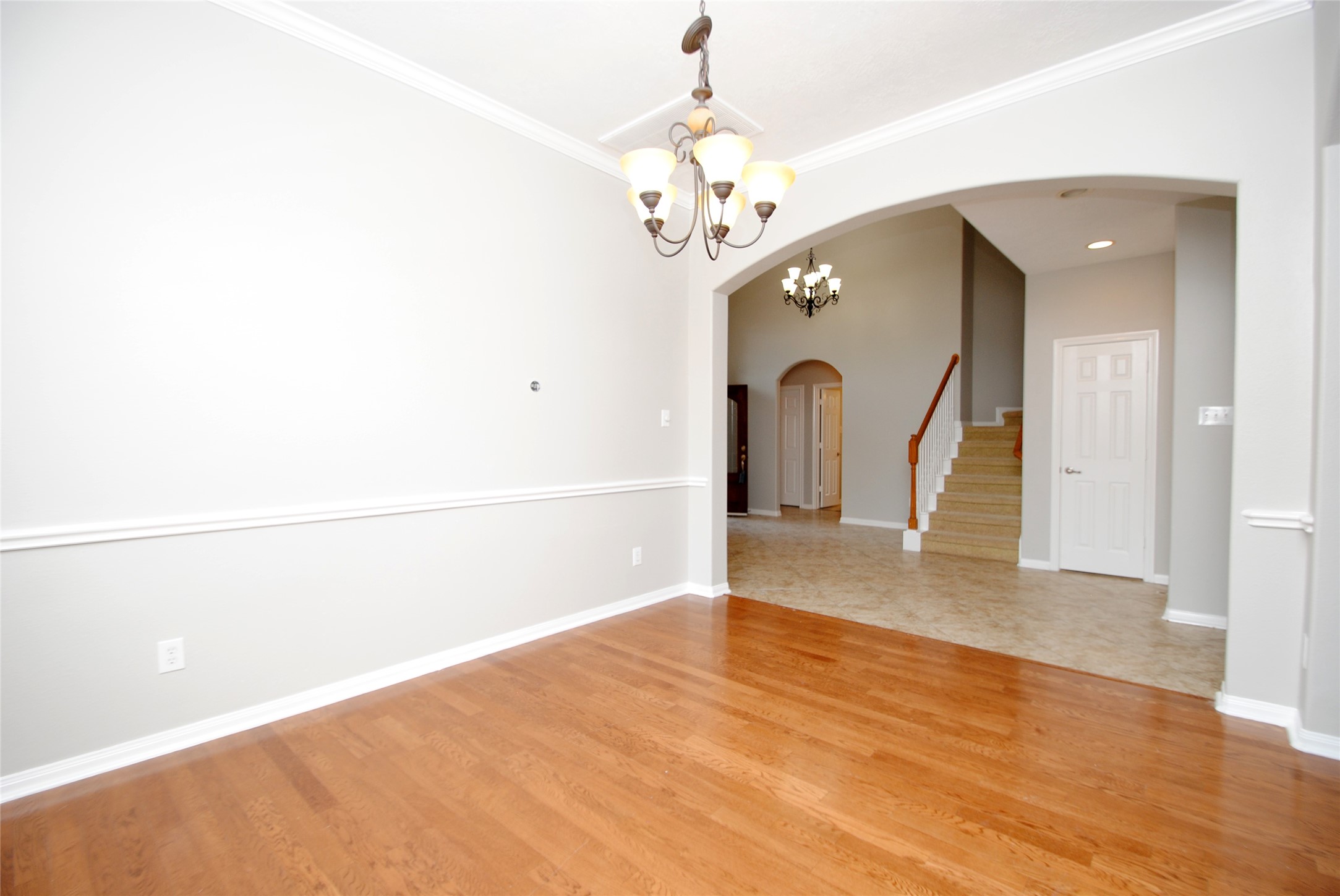 13409 Garden Spring Court Rosharon, TX 77583 - Photo 4 of 38 a view of a room with wooden floor