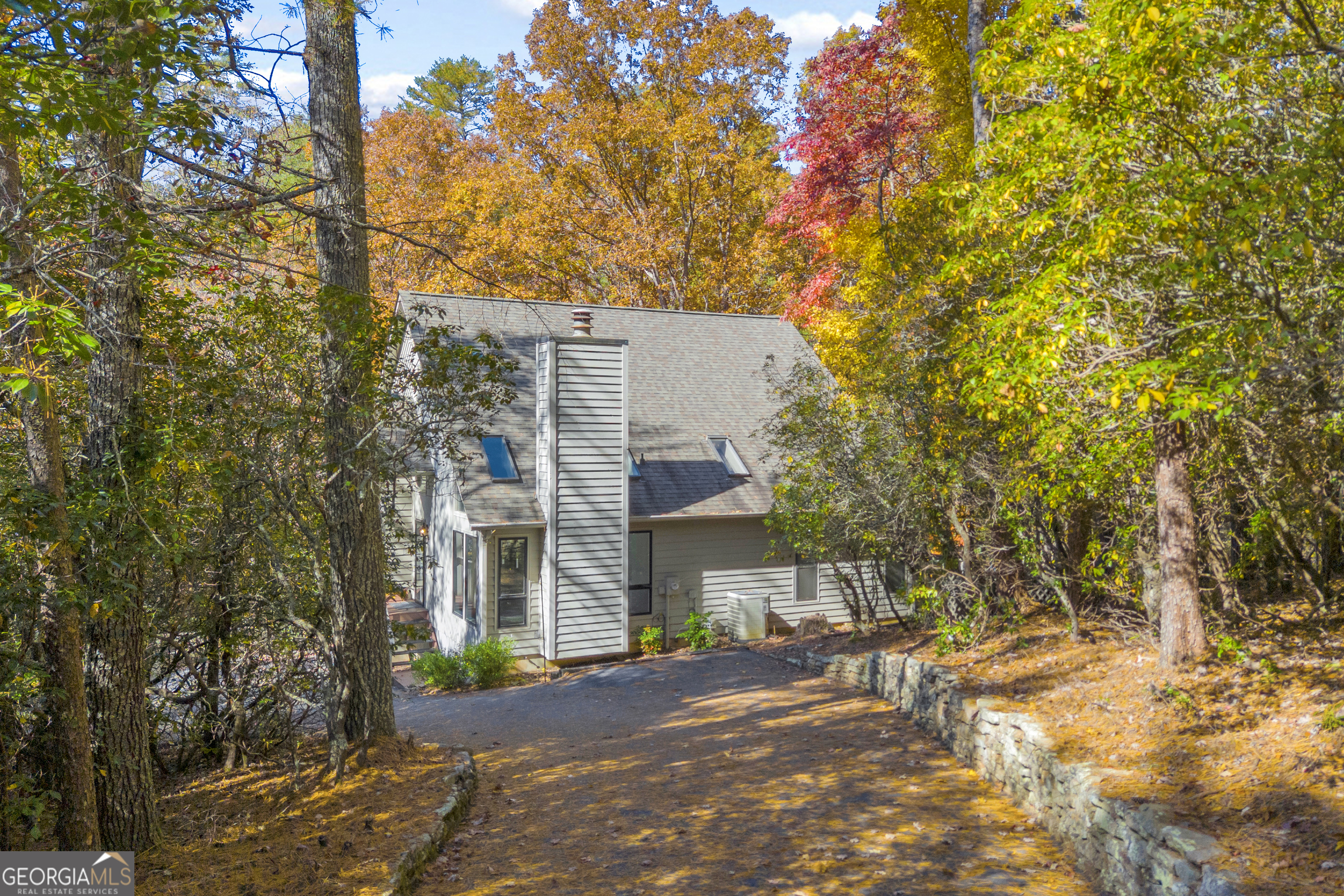 222 Blue Ridge Drive Sautee Nacoochee, GA 30571 - Photo 3 of 106 a view of a house with a tree