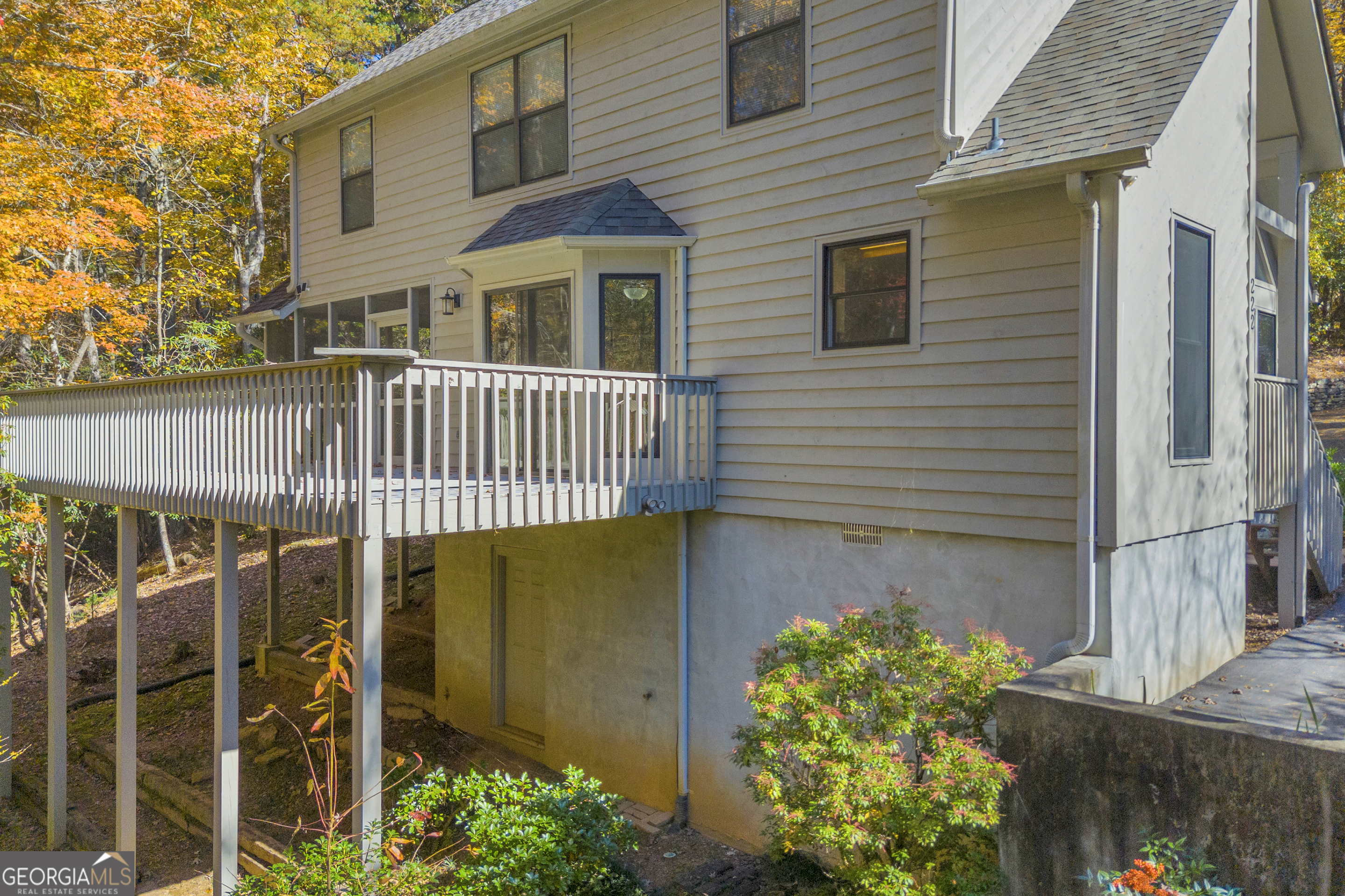 222 Blue Ridge Drive Sautee Nacoochee, GA 30571 - Photo 51 of 106 a view of a house with a yard