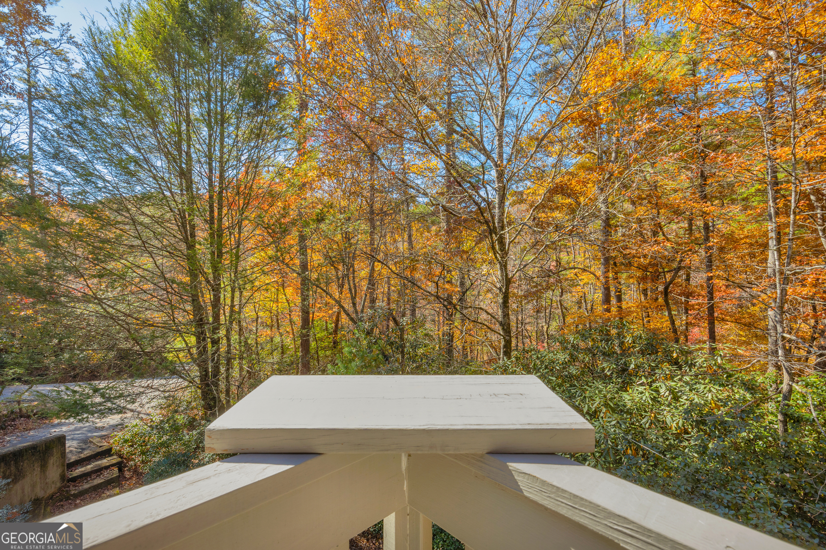222 Blue Ridge Drive Sautee Nacoochee, GA 30571 - Photo 88 of 106 a view of a yard with an outdoor space