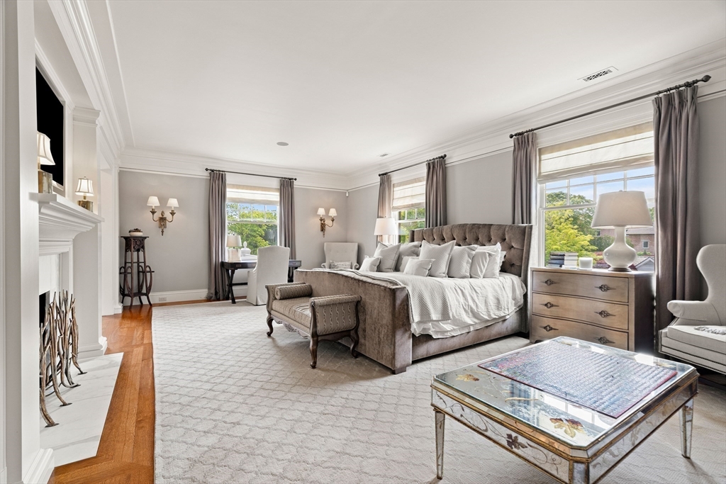 4 Cobb Avenue Manchester, MA 01944 - Photo 18 of 41 a bedroom with furniture and a large window