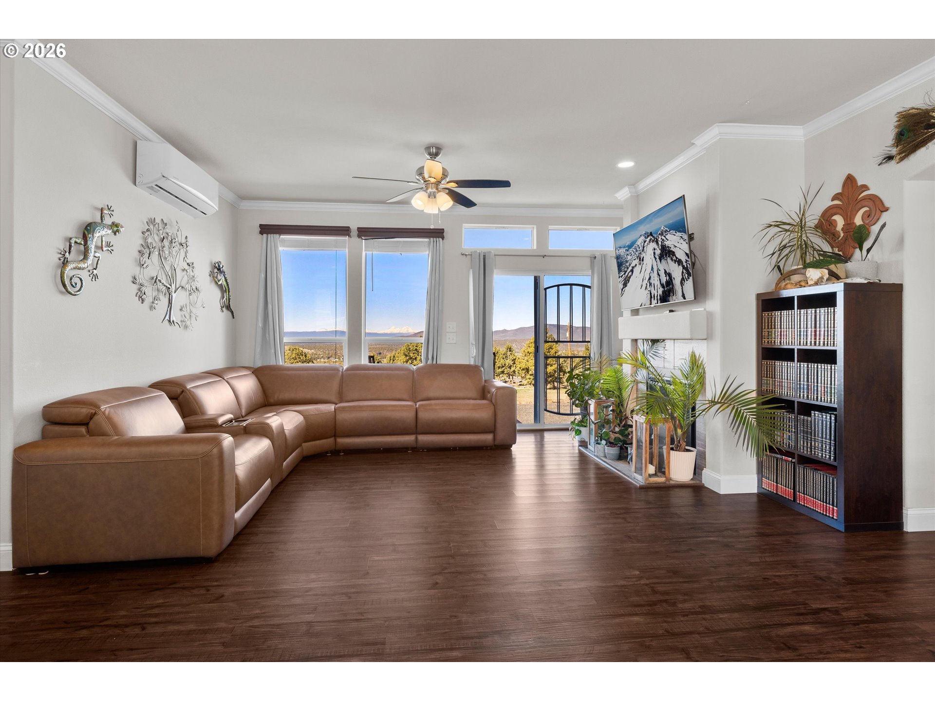 5172 Southeast Oswego Road Prineville, OR 97754 - Photo 1 of 48 a living room with furniture and wooden floor