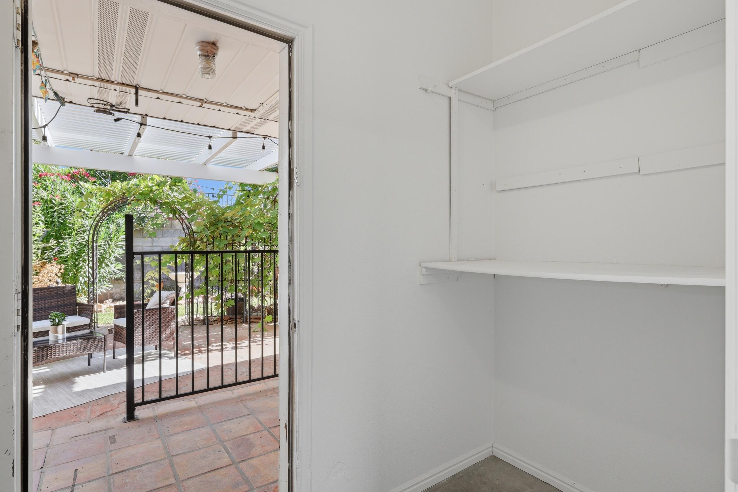 1040 East 900 South, Unit 2 St. George, UT 84790 - Photo 26 of 31 Storage and Patio Garden