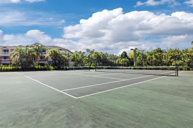 a view of a tennis court