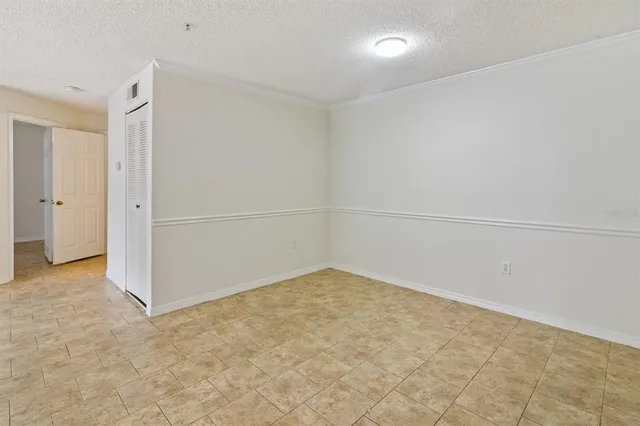 an empty room with an empty space