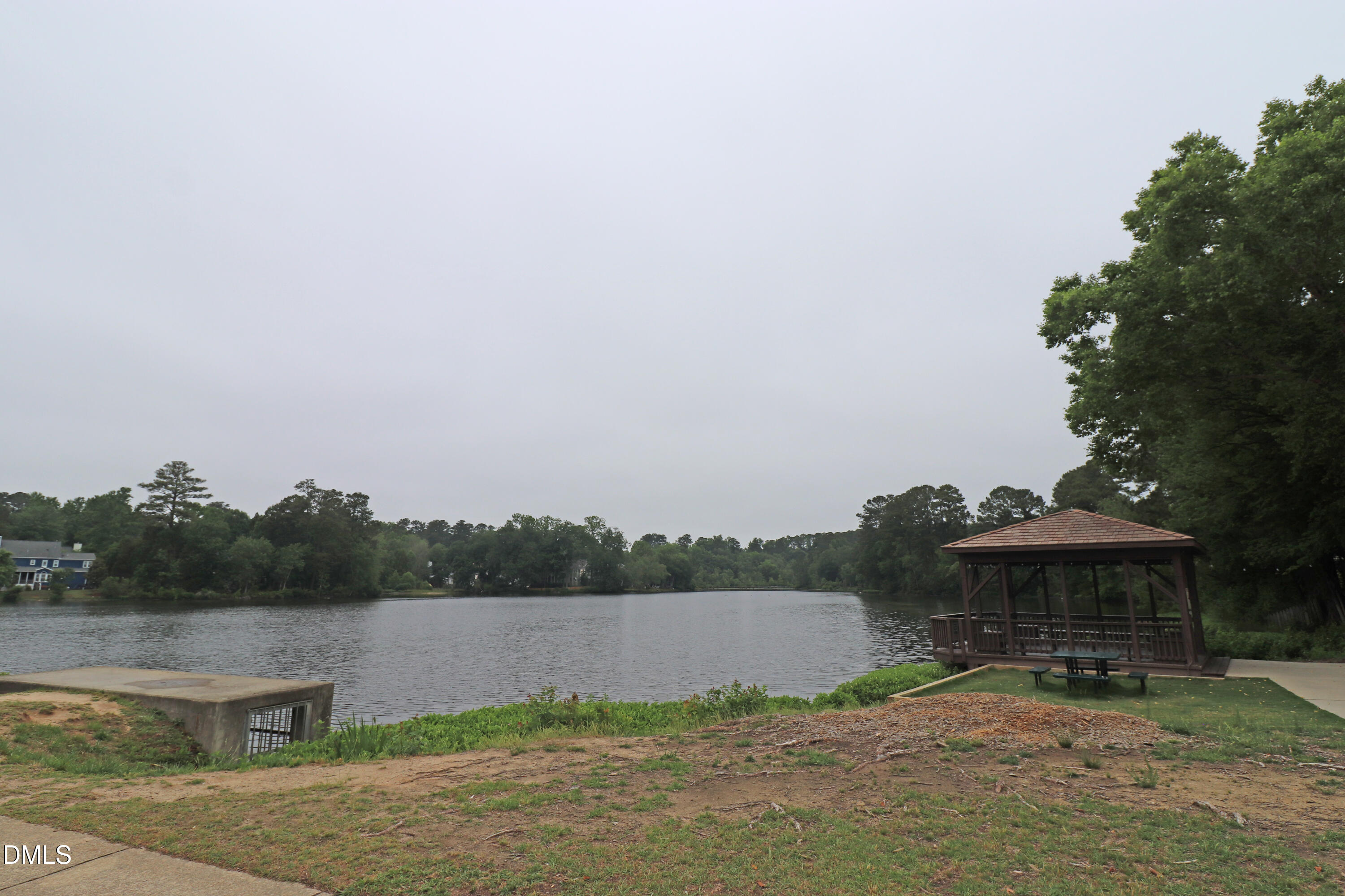 2332 Persimmon Ridge Drive Raleigh, NC 27604 - Photo 41 of 45 Community lake with Gazebo