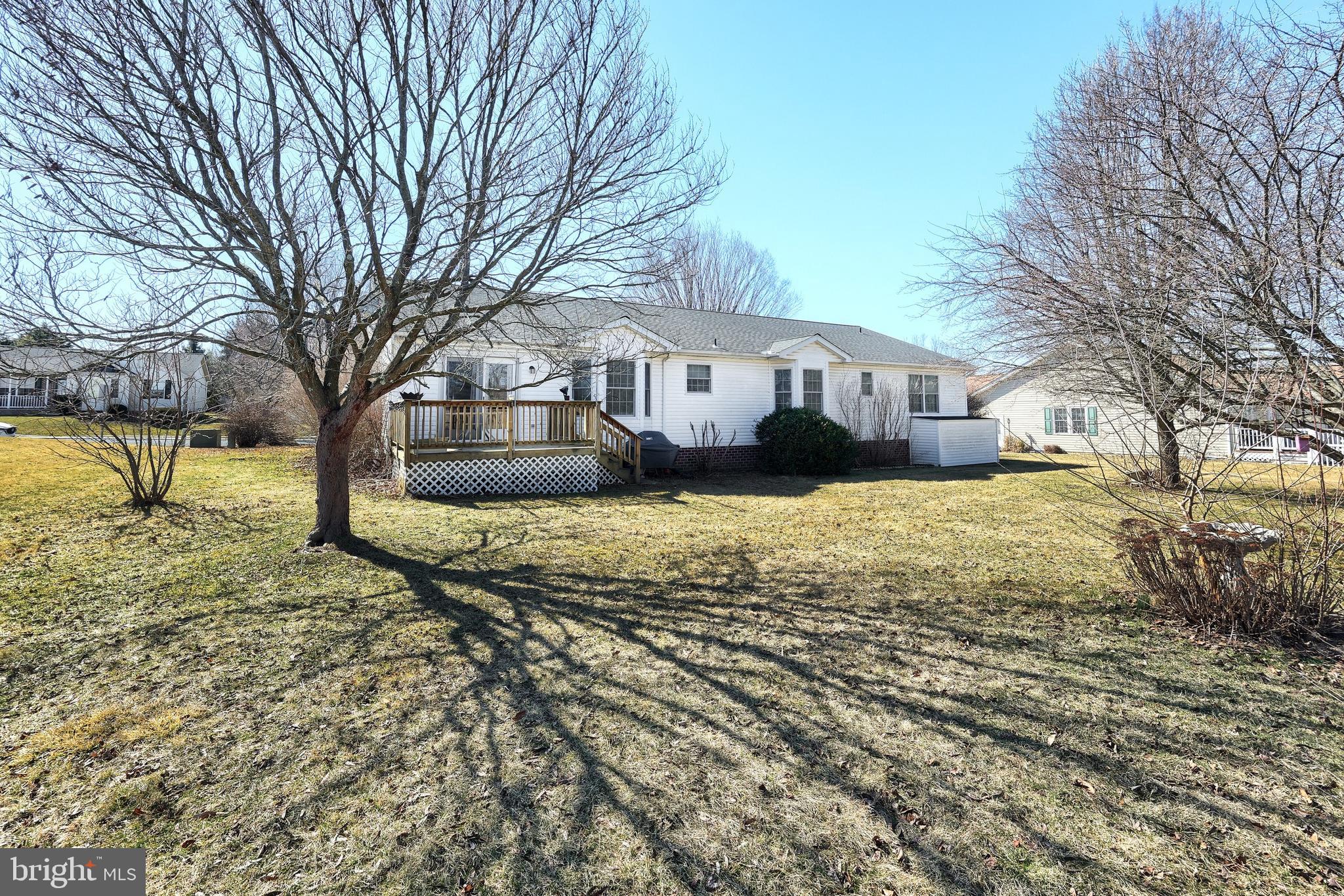 105 Wheaton Drive Littlestown, PA 17340 - Photo 27 of 39 a front view of a house with a yard covered in snow