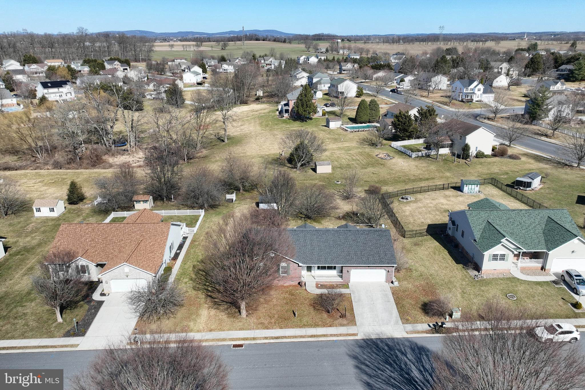 105 Wheaton Drive Littlestown, PA 17340 - Photo 35 of 39 an aerial view of residential houses with outdoor space