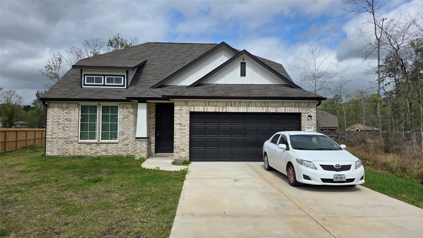 a car parked in front of house