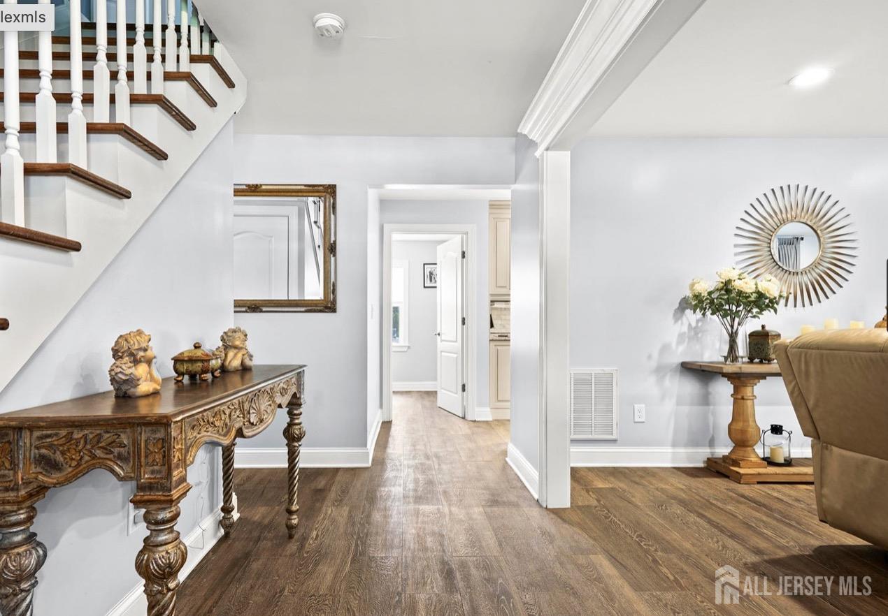 13 Crabtree Road Old Bridge, NJ 07747 - Photo 4 of 32 a view of an entryway with wooden floor